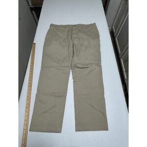 Lee Total Freedom Slim Fit Chino Pants Tan Men's Size 36x30 Stretch Comfort